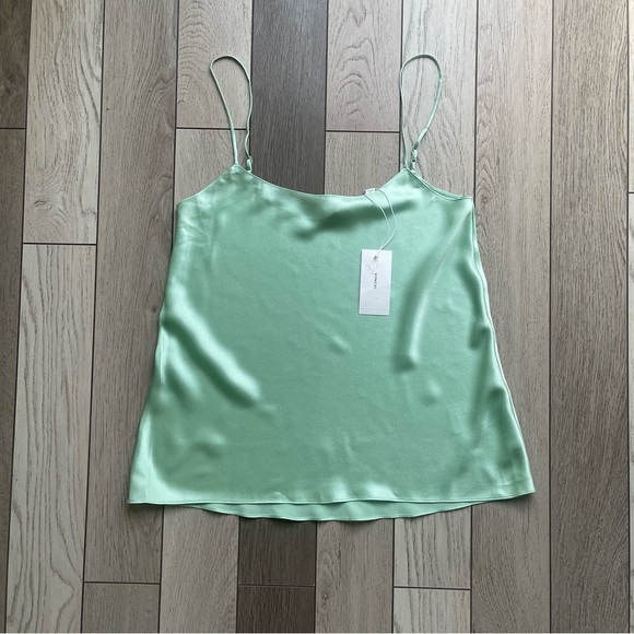 Vince Green Fitted Sleeveless Camisole - Picture 1 of 6
